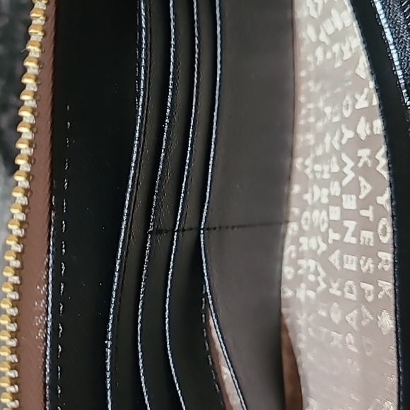 Kate Spade ♠️ Large Continental Crosshatch Cow-leather Wallet - Picture 13 of 15